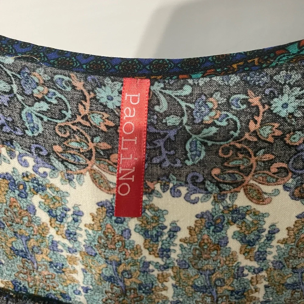 Paolino Paisley/Flower Kimono!! - Picture 3 of 5